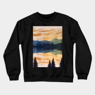 Forest Painting Crewneck Sweatshirt